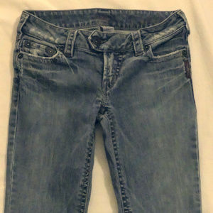 Womens Silver Jeans, Size 27/33, Bootcut